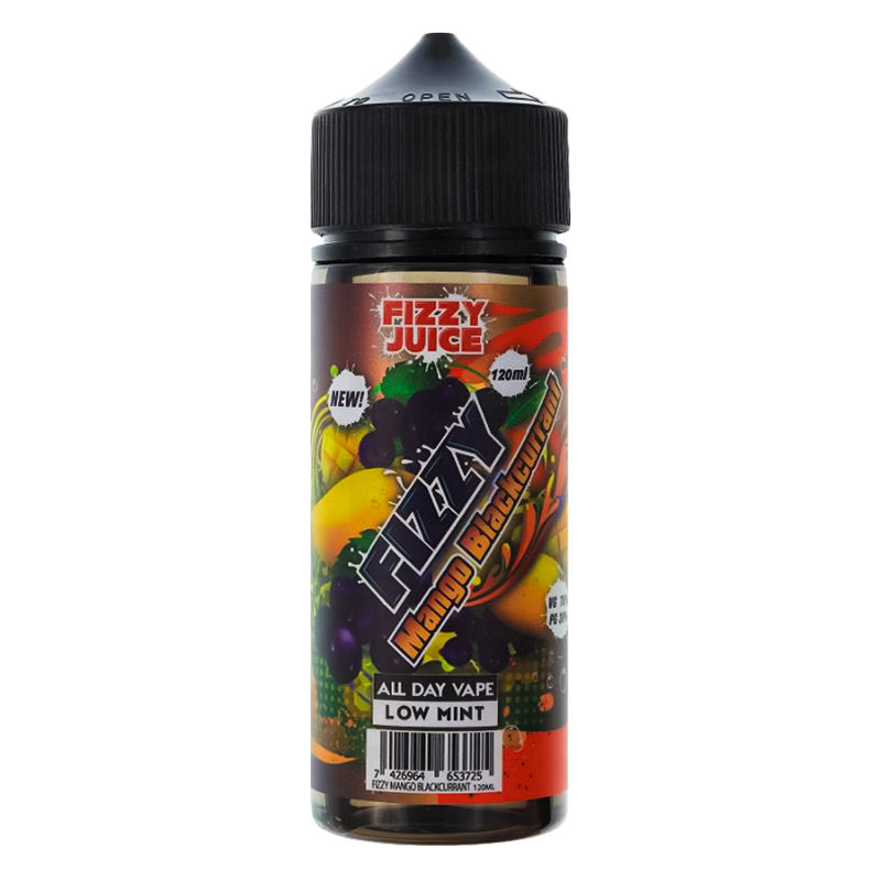 Fizzy Juice Fizzy Mango Blackcurrant 100ml Shortfill