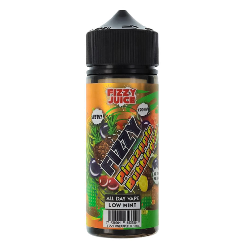 Fizzy Juice Fizzy Pineapple Bubblegum 100ml Shortfill