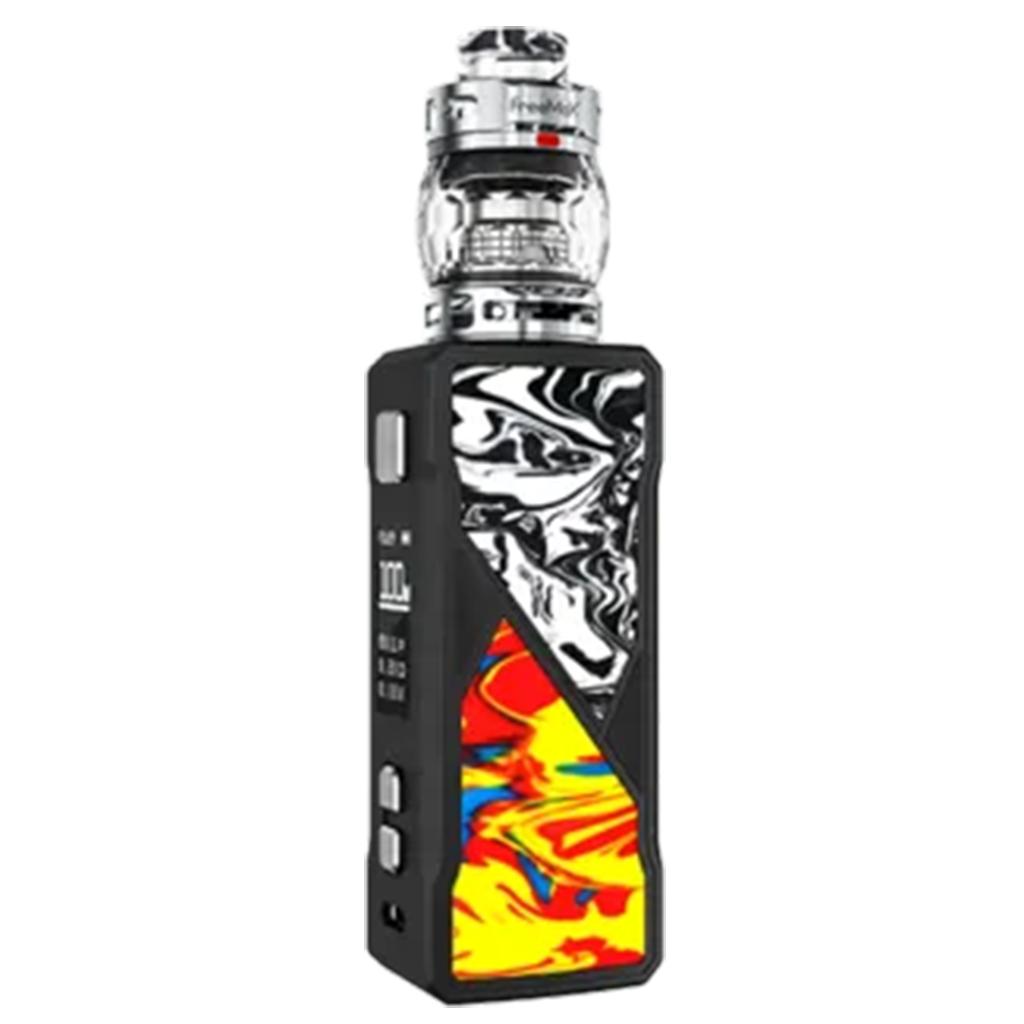 Freemax Maxus 100w Vape Kit (with Fireluke 3 Tank)-Resin Green Orange