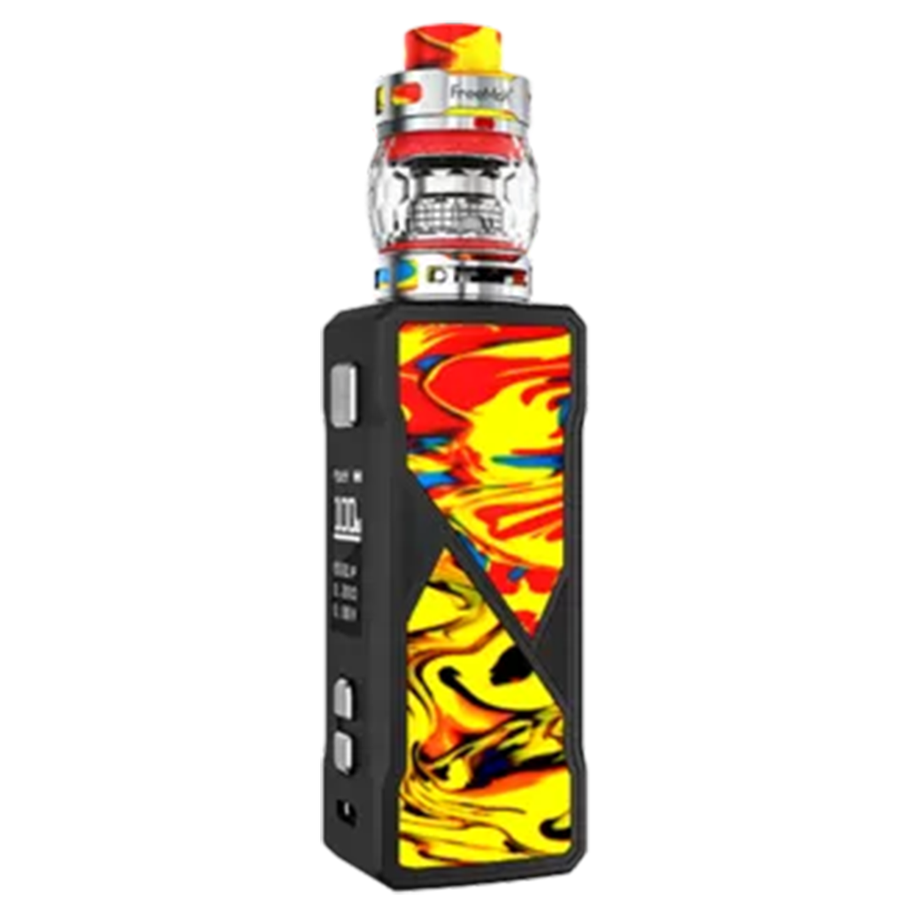 Freemax Maxus 100w Vape Kit (with Fireluke 3 Tank)-Resin Yellow Blue