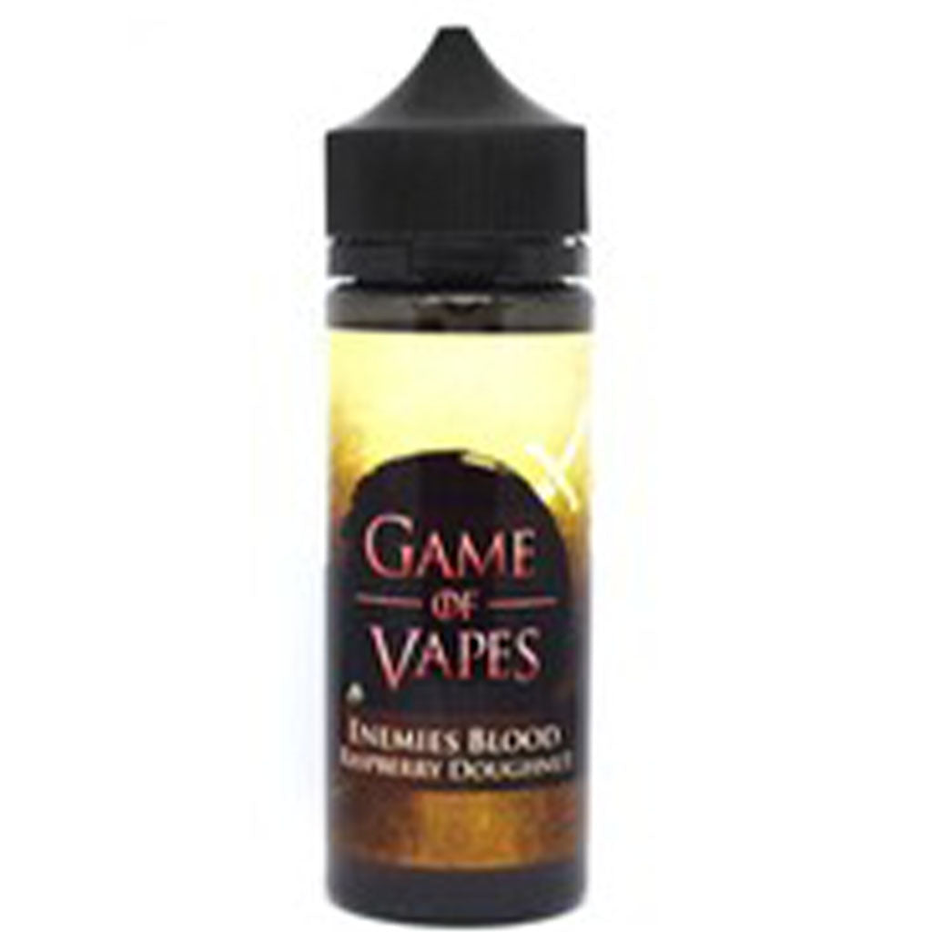 Game Of Vapes Enemies Blood Raspberry Doughnut 50:50 0mg 100ml Shortfill - Dated July 2021