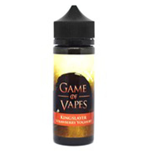 Game Of Vapes Kingslayer Strawberry Yoghurt 0mg 100ml Shortfill - Dated July 2021