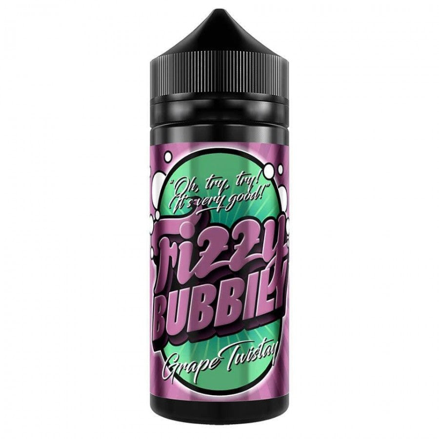 Grape Twistay E-liquid by Fizzy Bubbily 100ml Shortfill