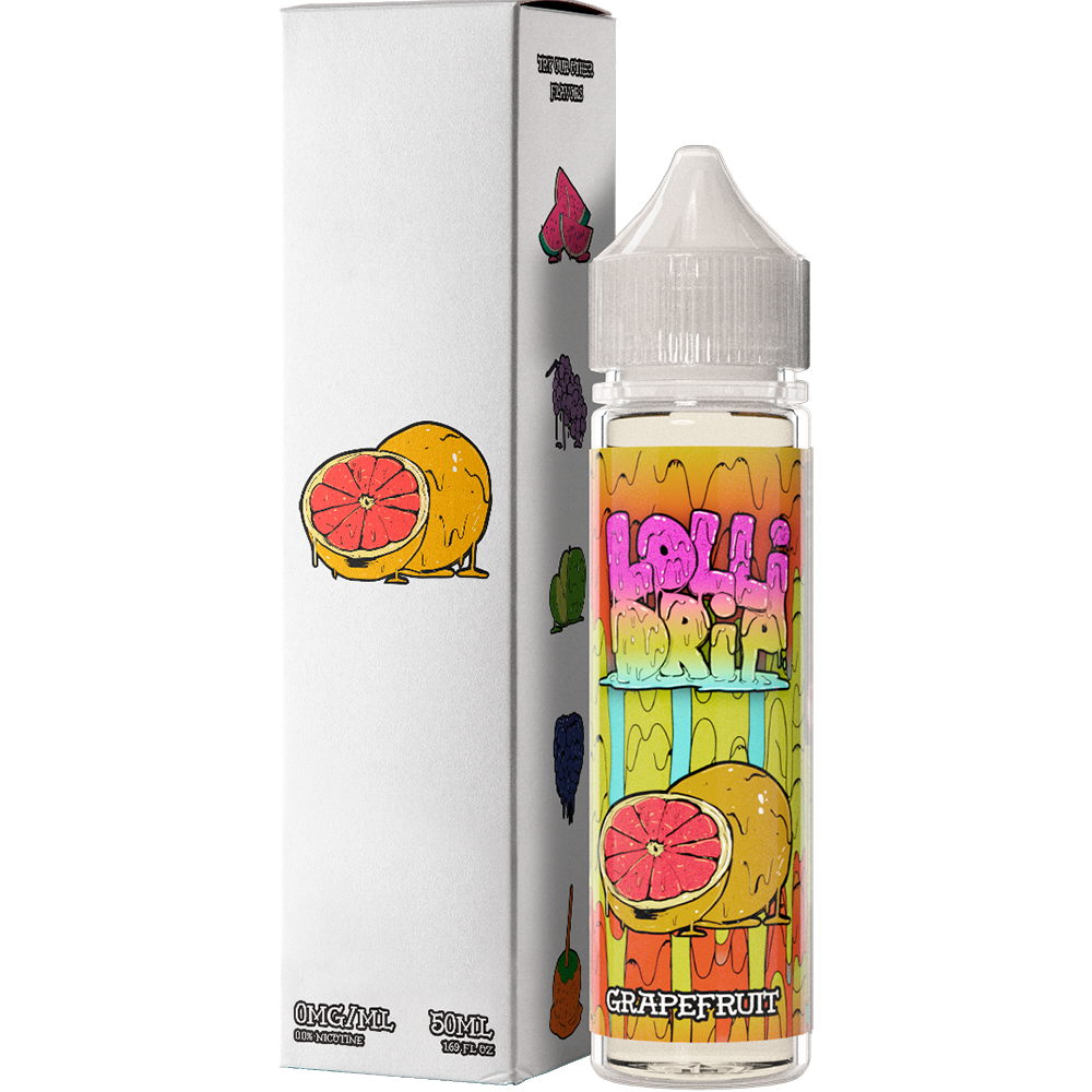 My Vapery Grapefruit E-Liquid by Lollidrip 50ml Shortfill