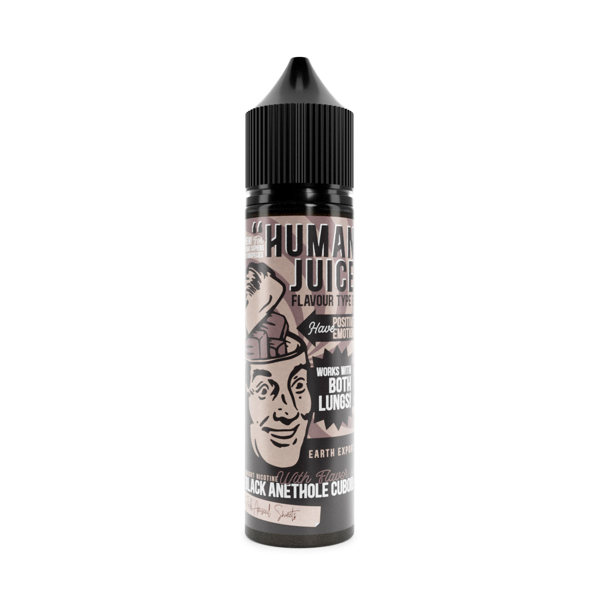 Joe's Juice Human Juice: Black Anethole Cuboid 0mg 50ml Shortfill E-Liquid