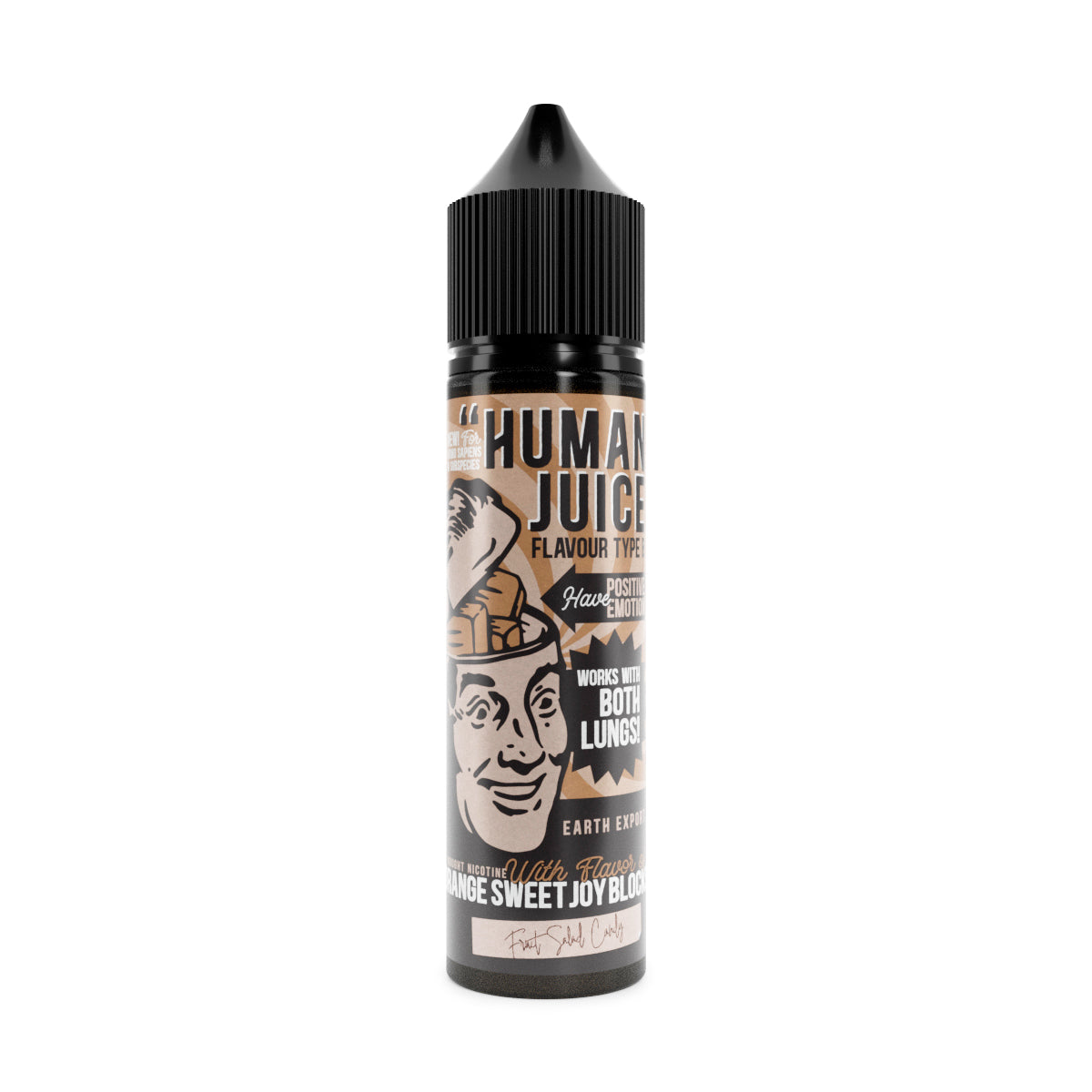 Joe's Juice Human Juice: Orange Sweet Joy Blocks 0mg 50ml Shortfill E-Liquid