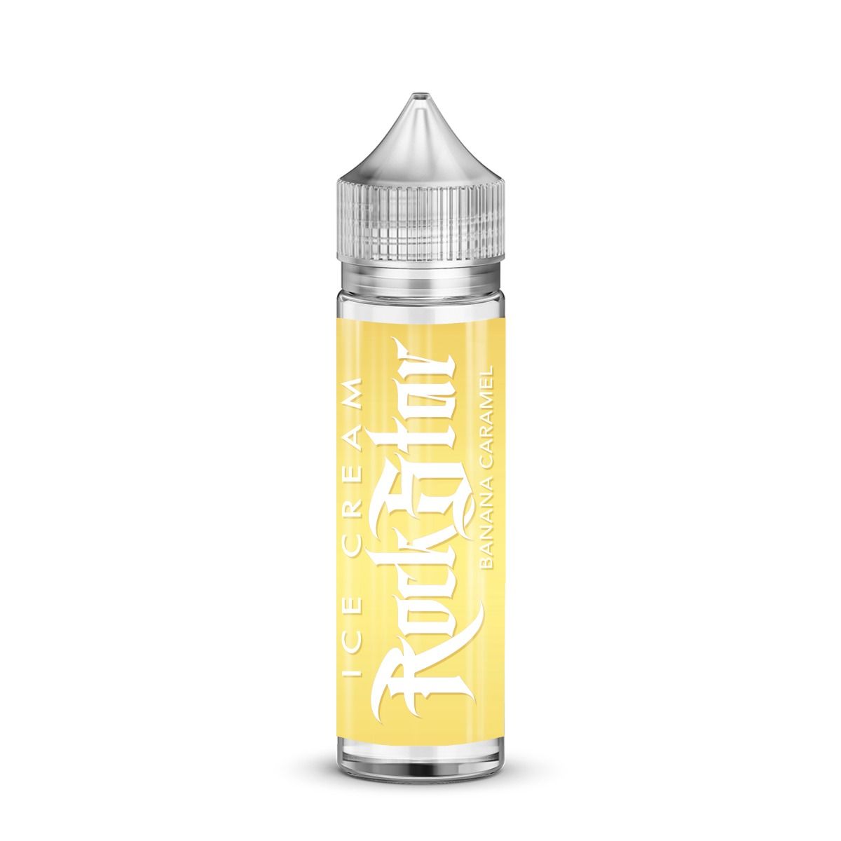 Ice Cream Banana and Caramel E-Liquid by Rockstar 50ml Shortfill