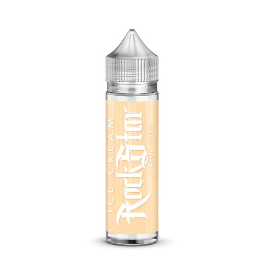 Ice Cream Caramel Vanilla E-liquid by Rockstar 50ml Shortfill