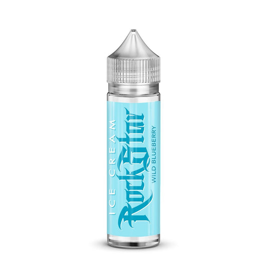 Ice Cream Wild Blueberry E-liquid by Rockstar 50ml Shortfill