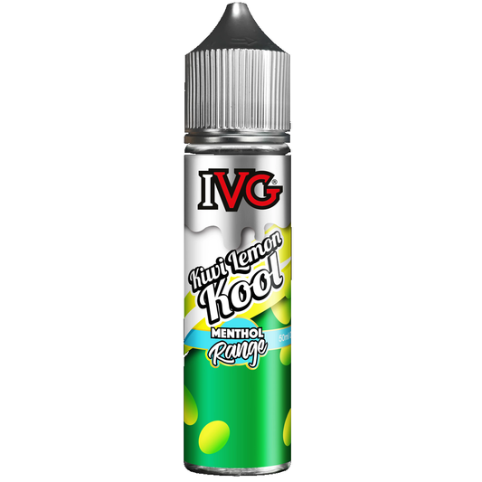 Kiwi Lemon Cool By IVG Menthol 50ml Shortfill