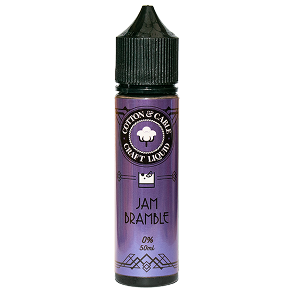 Jam Bramble E-Liquid by Cotton & Cable - Shortfills UK