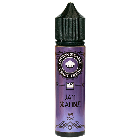 Jam Bramble E-Liquid by Cotton & Cable - Shortfills UK