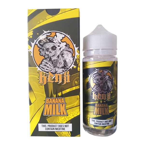 Banana Milk E-liquid by Kenji 100ml Shortfill