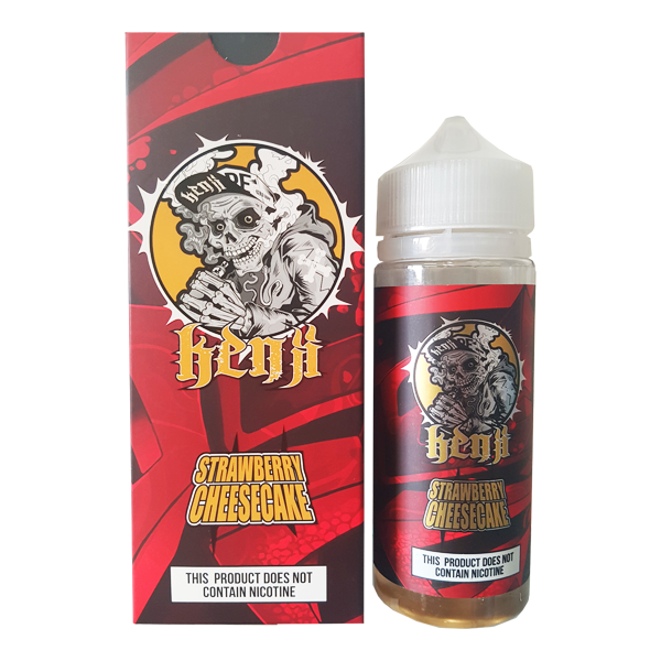 Strawberry Cheesecake E-liquid by Kenji 100ml Shortfill