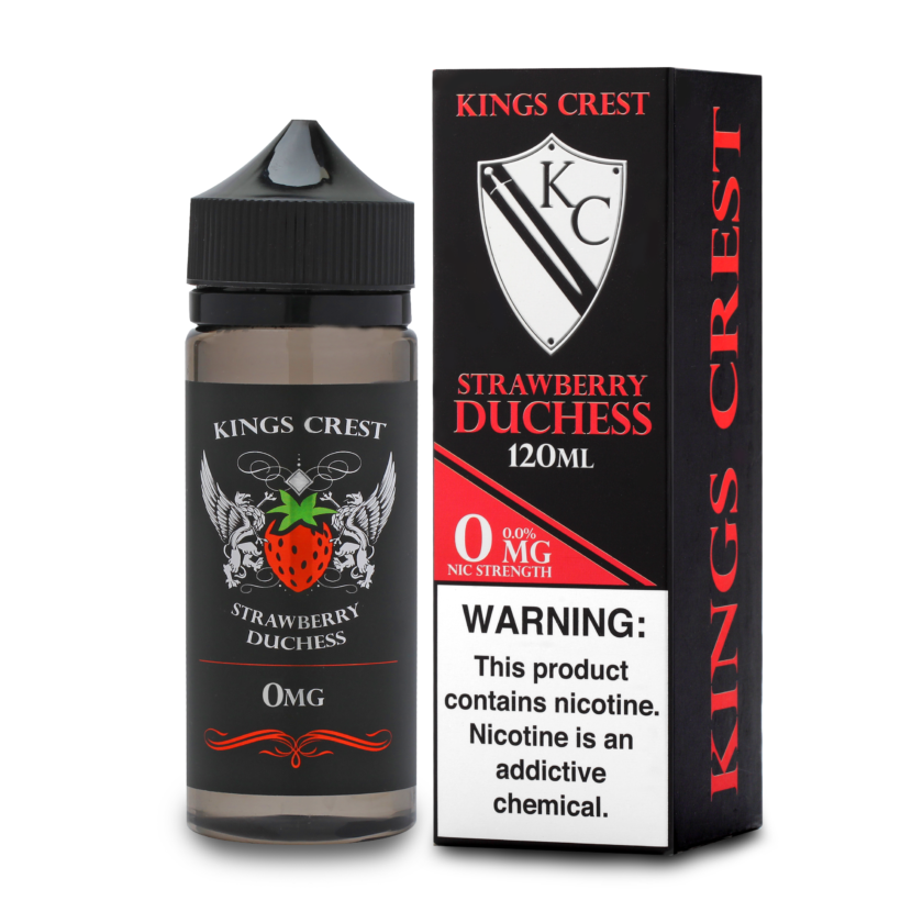 Duchess Strawberry E-liquid by Kings Crest 100ml Shortfill