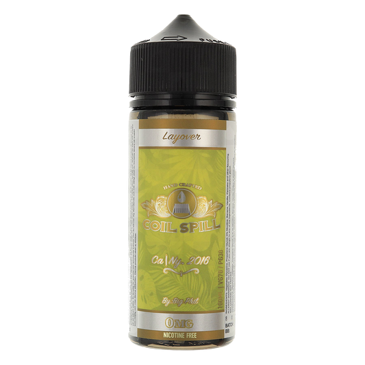 Layover E-liquid by Coil Spill 100ml Shortfill