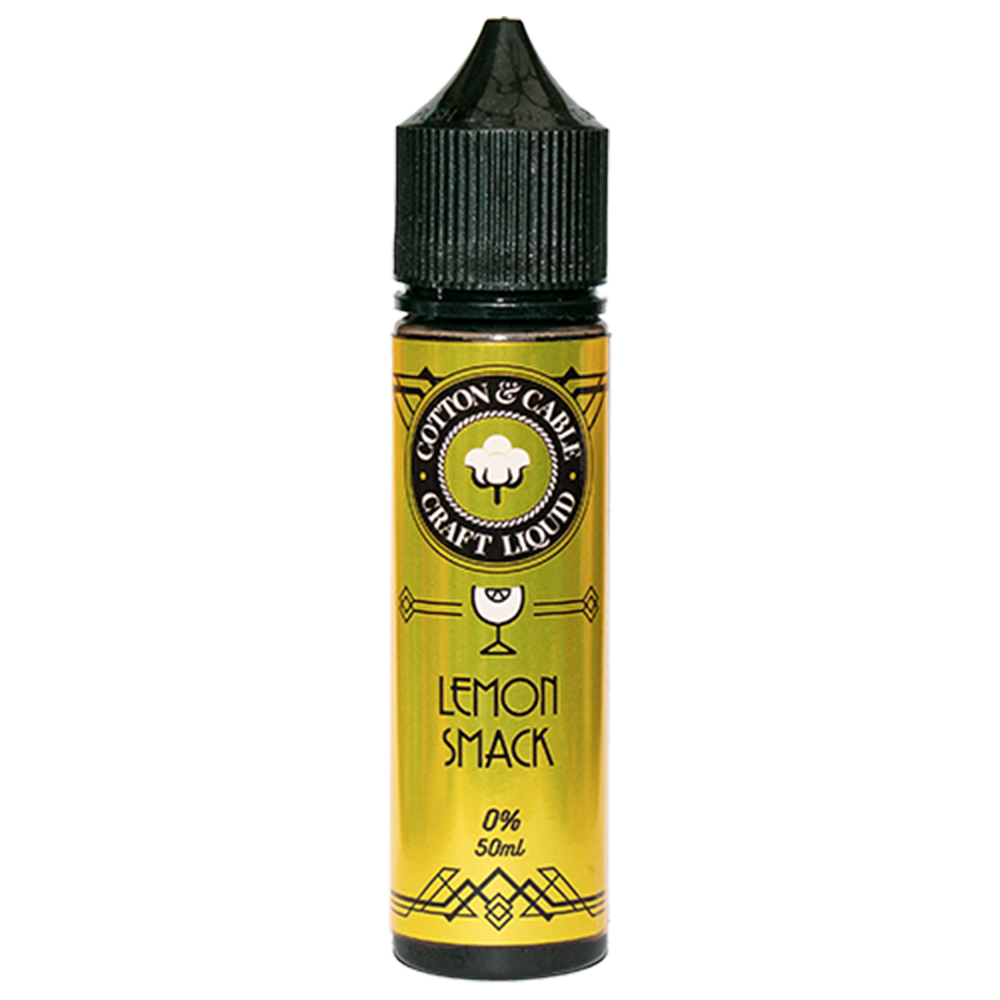 Lemon Smack E-Liquid by Cotton & Cable - Shortfills UK