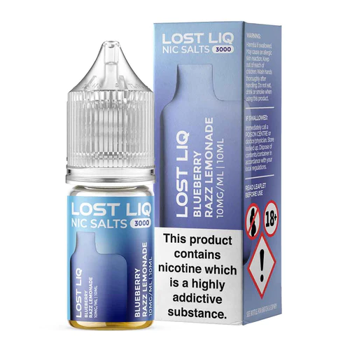 Lost Liq Nic Salts 3000 - Blue Razz Lemonade