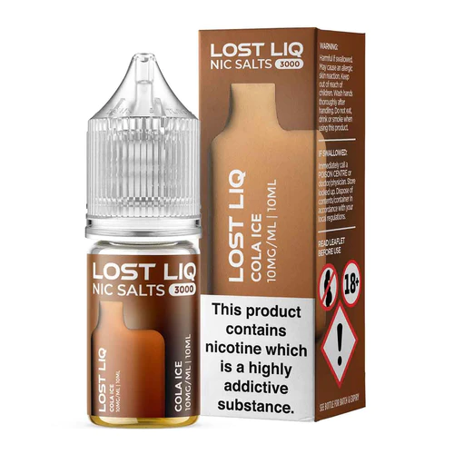 Lost Liq Nic Salts 3000 - Cola Ice