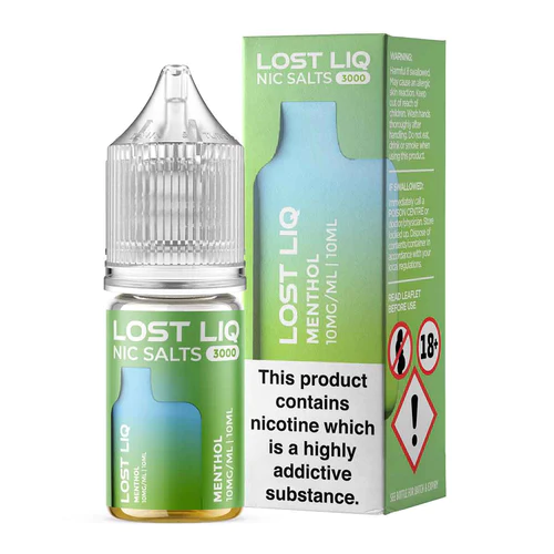 Lost Liq Nic Salts 3000 - Menthol