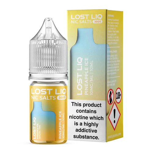 Lost Liq Nic Salts 3000 - Pineapple Ice