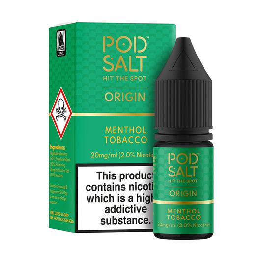 Pod Salt Menthol Tobacco 10ml Nic Salt