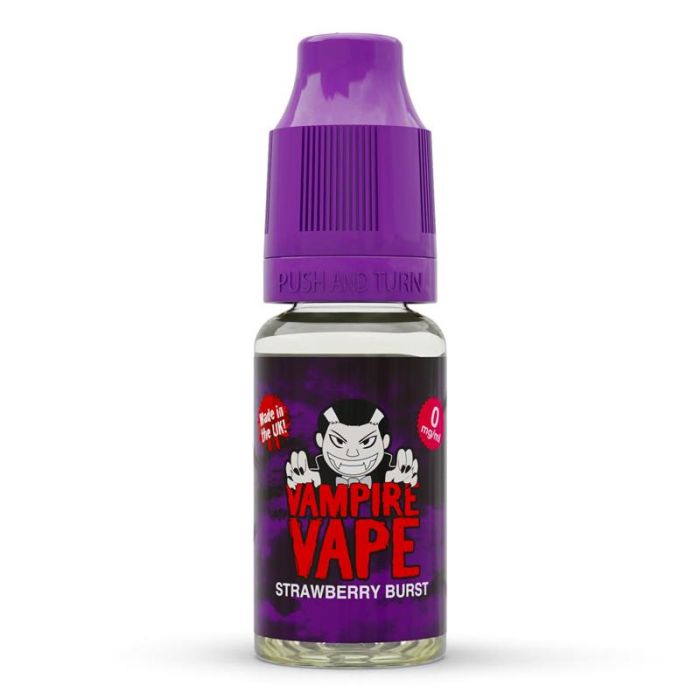 Vampire Vape Strawberry Burst 10ml E-Liquid-3mg