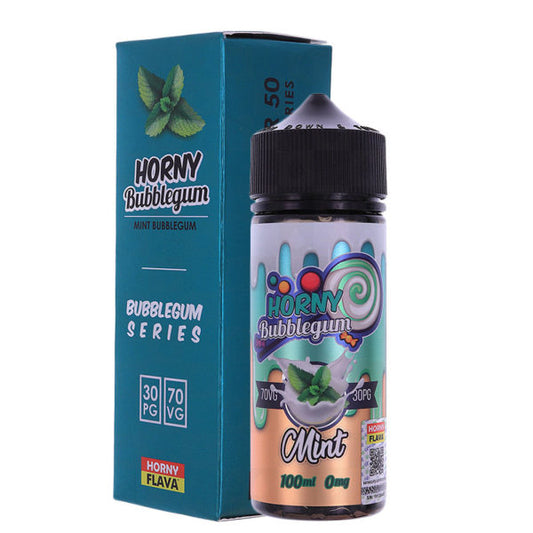 Mint Bubblegum E-liquid by Horny Flava 100ml Shortfill