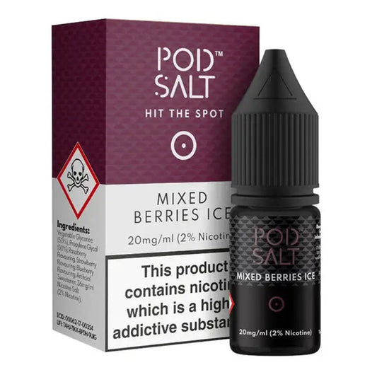 Pod Salt Mixed Berries Ice 10ml Nic Salt