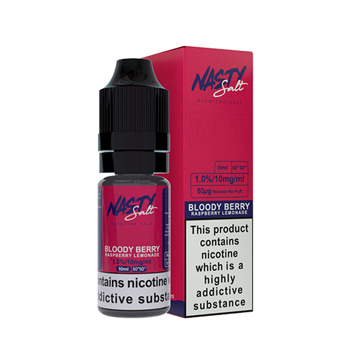 Nasty Juice Nasty Salt: Bloody Berry 10ml Nic Salt-10mg