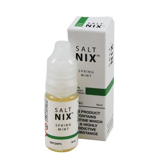 Salt Nix Spring Mint 18mg 10ml Nic Salt E-Liquid