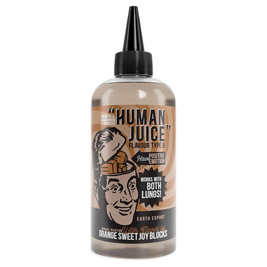 Joe's Juice Human Juice: Orange Sweet Joy Blocks 0mg 200ml Shortfill E-Liquid