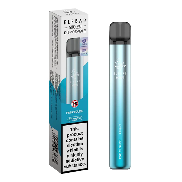 Elf Bar 600 V2 Disposable Vape Device 20mg