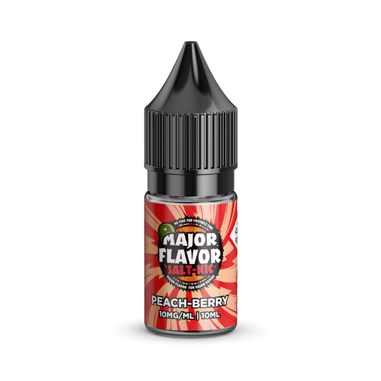 Peach-Berry Nic Salt by Major Flavour - Shortfills UK