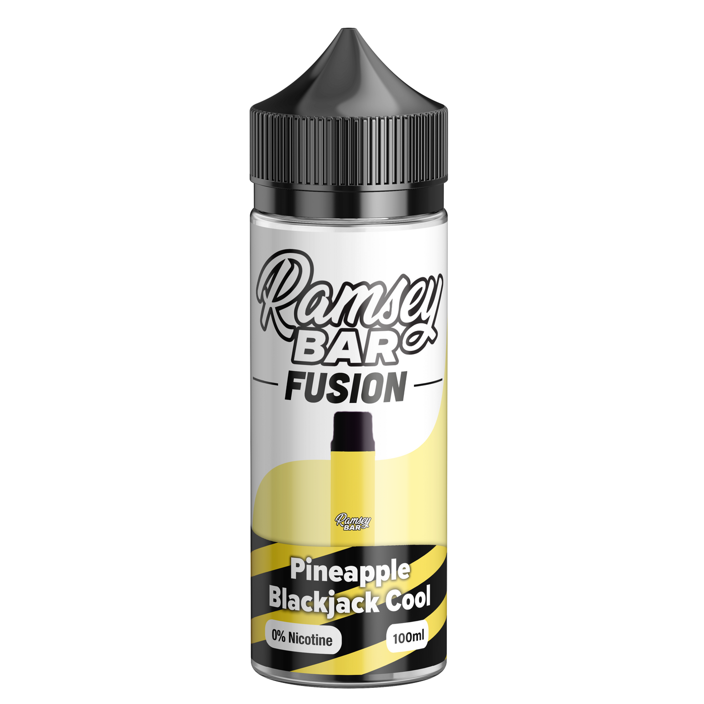 Ramsey Bar Fusion Pineapple Blackjack Cool 100ml Shortfill E-Liquid