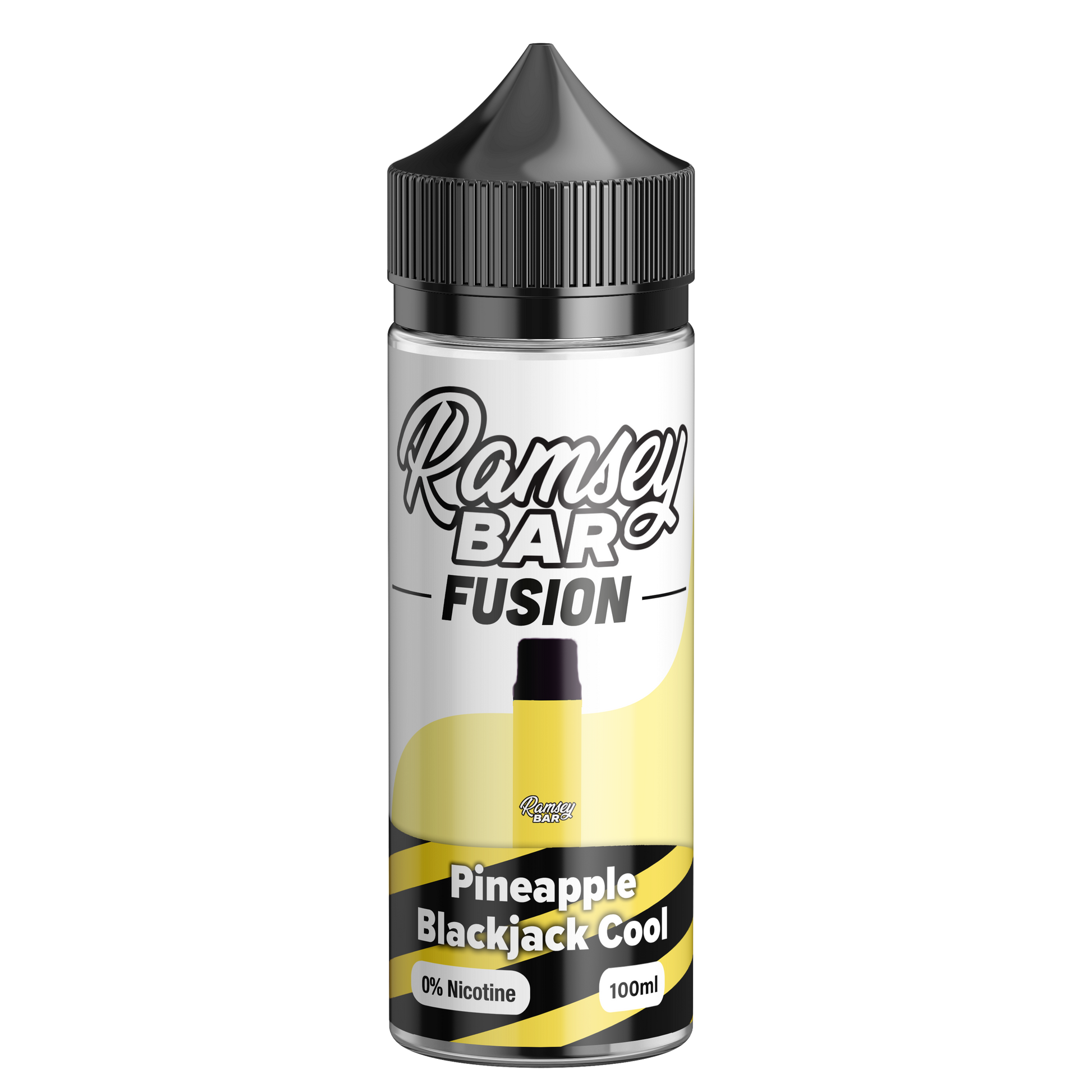 Ramsey Bar Fusion Pineapple Blackjack Cool 100ml Shortfill E-Liquid