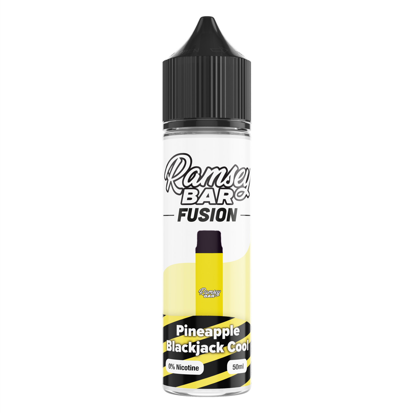 Ramsey Bar Fusion Pineapple Blackjack Cool 50ml Shortfill E-Liquid