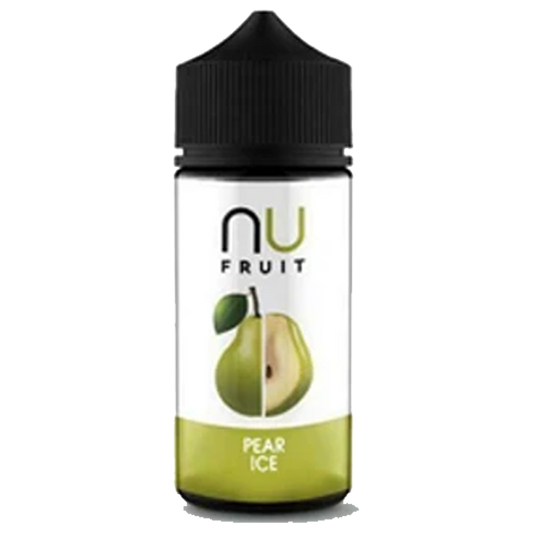 Pear Ice By NU Fruit E-Liquid 0mg Shortfill 100ml