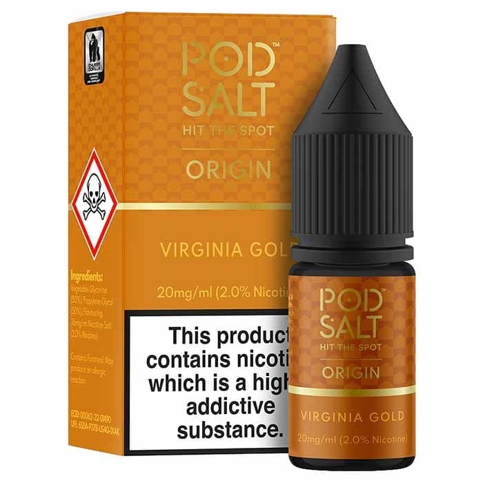 Pod Salt Virginia Gold 10ml Nic Salt