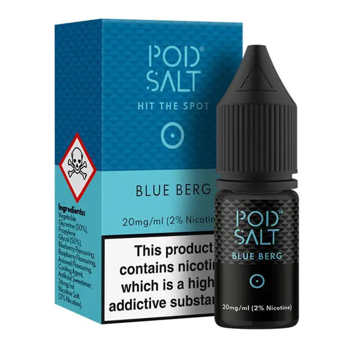 Pod Salt Blue Berg 10ml Nic Salt