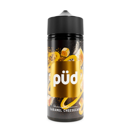 Pud Pudding & Decadence Caramel Cheesecake 0mg 100ml Shortfill E-Liquid