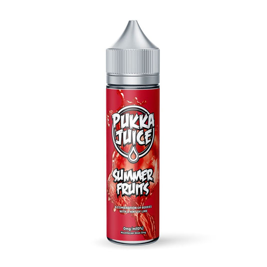 Pukka Juice Summer Fruits E-Liquid 0mg Shortfill 50ml