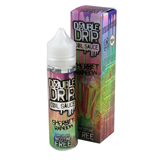 Double Drip Sherbet Rainbow 50ml Shortfill - 0mg