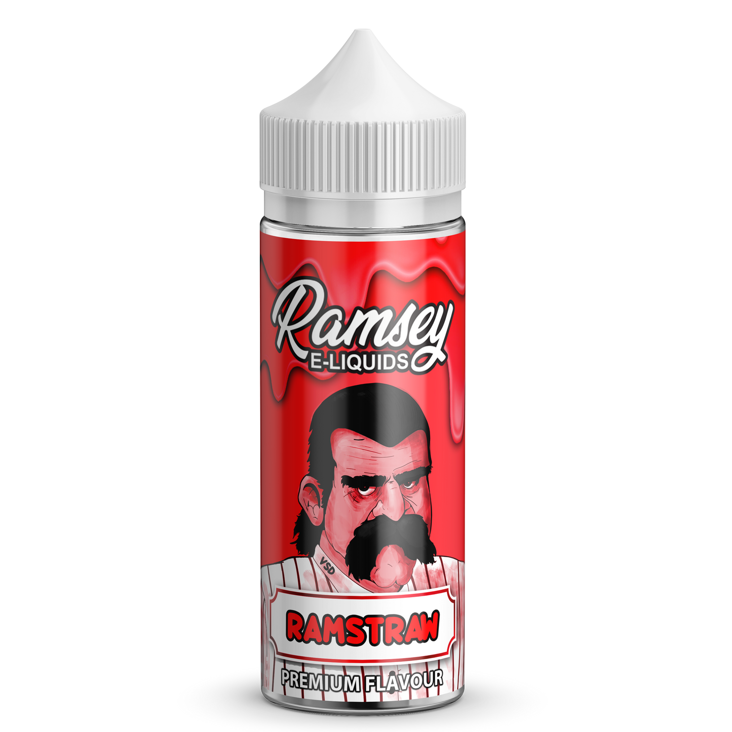 Ramsey E-Liquids Ramsstraw 0mg 100ml Shortfill E-Liquid