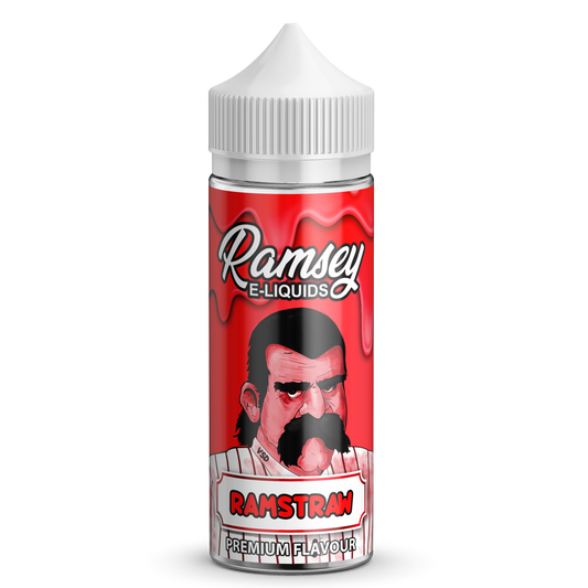 Ramsey E-Liquids Ramsstraw 0mg 100ml Shortfill E-Liquid