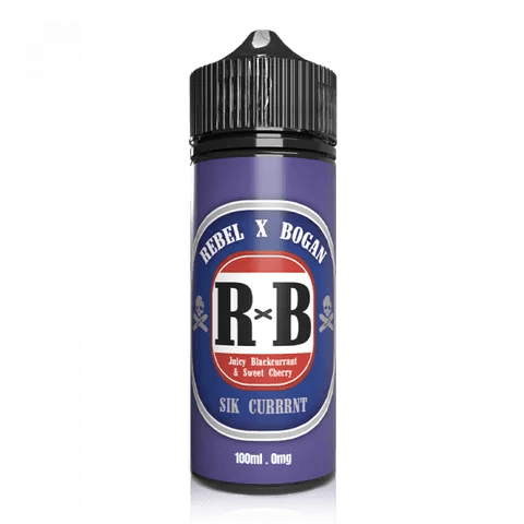 Sik Currrnt E-Liquid by Rebel X Bogan - Shortfills UK