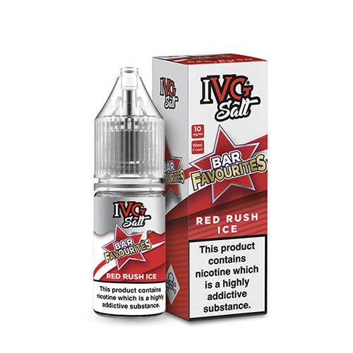 Red Rush Ice Nic Salt by IVG - Nic Salts UK