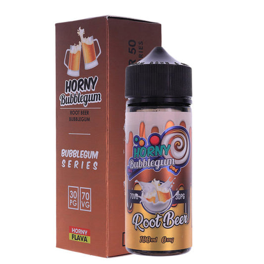 Root Beer Bubblegum E-liquid by Horny Flava 100ml Shortfill