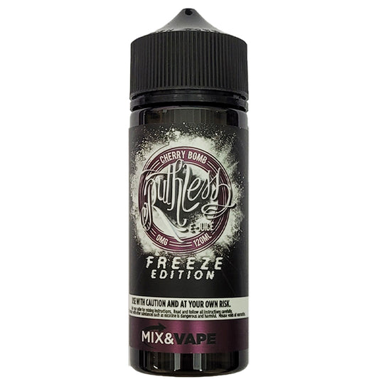 Ruthless Freeze Edition Cherry Bomb 0mg 100ml Shortfill