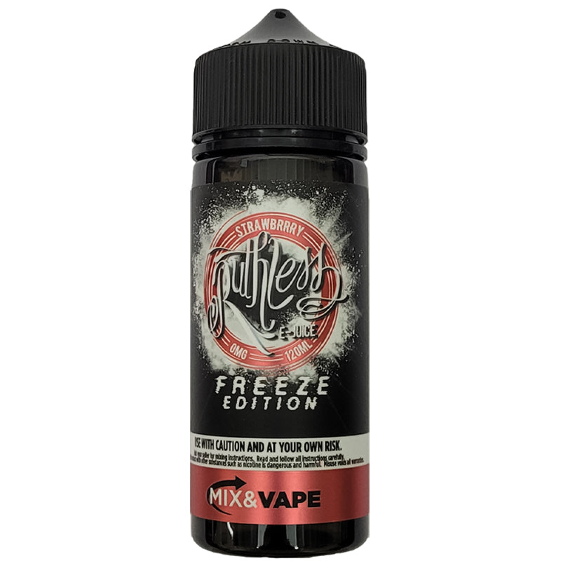 Ruthless Freeze Edition Strawbrrry 0mg 100ml Shortfill